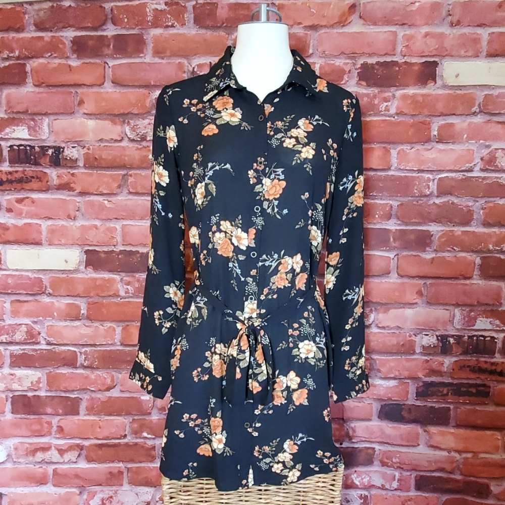 Rayon floral dress.